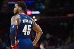 基本操作！米切尔22投11中&三分11中4 砍下32+9+5&正负值+13